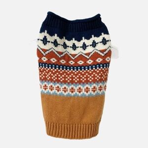 Unbranded Cozy Warm Knit Dog Sweater Various Patterns in Stripes Solid Chest🧡🖤